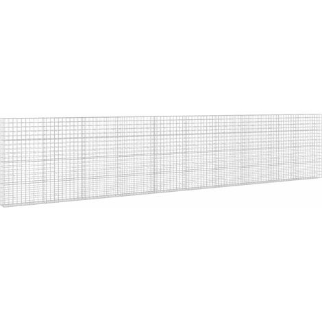 Gabion avec fil de 3,5 mm et maille de 10x10 cm 1000x30x200 cm vidaXL (1/4)