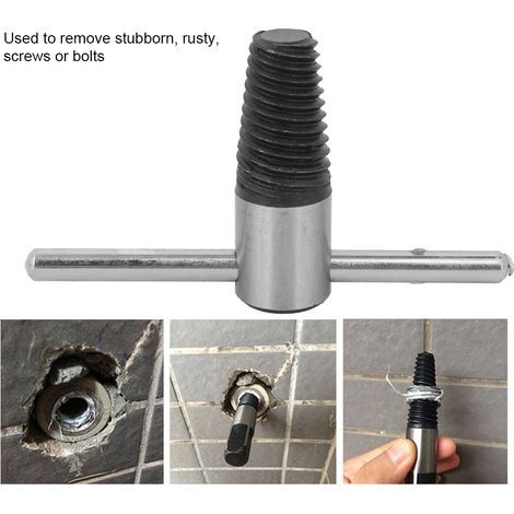 Extracteur de filetage cassé universel en T 1/2" 1/4" (1/5)