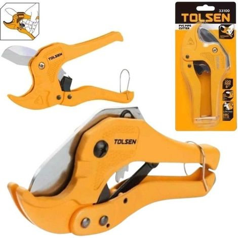 CIZALLA PARA TUBO PVC 200MM EX 33000T TOLSEN