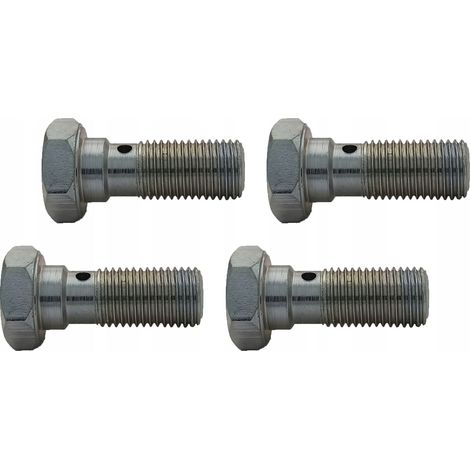 4 viti di troppo pieno - banjo per occhielli 3/8x24 UNF AN3 - zincate SR-01 (1/5)