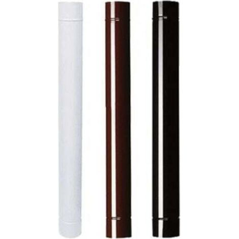 Tuyau Émaillé Pour Poêles Cm 100 Ø 10 Blanc (1/2)