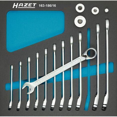 Set Di Strumenti Per La Servo 163-186 / 16 Chiavi Misti Hazet (1/5)