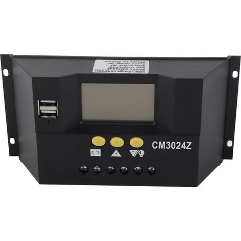 12V 24V 30A PWM Solarregler Automatischer Photovoltaik-Laderegler für Zuhause und Büro (1/5)