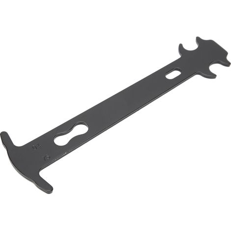 Chaîne de vélo en acier au carbone, outil indicateur d'usure pour chaîne de bicyclette, accessoire de contrôle de vélo (1/5)