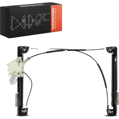 Elevalunas eléctrico delantero izquierdo, compatible con Mini Cooper R50 R52 R53, 2 conexiones, incluye motor eléctrico. (1/5)