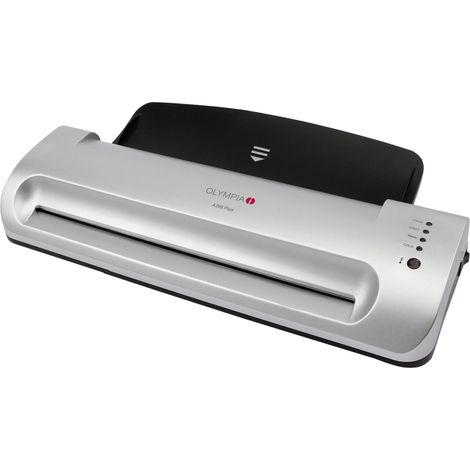 Plastificadora Olympia A 296 Plus plata oficina A4