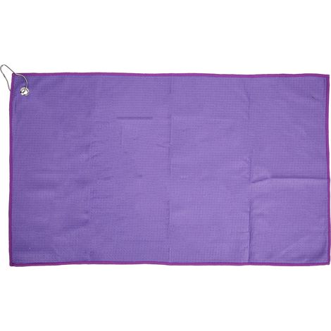 Serviette De Golf En Microfibre - Absorption Rapide Avec Mousqueton - Pour Nettoyage Équipement Sportif - 1 Pièce (1/5)