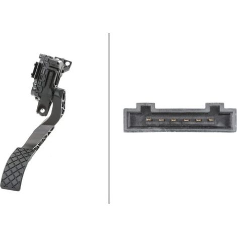 Capteur, position d'accelerateur Hella 6PV 008 376-711 AUDI 8D1 721 523 F