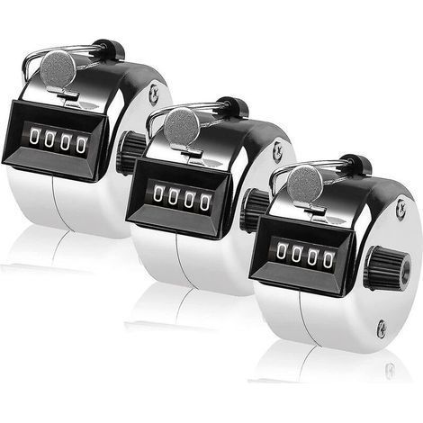 4 Digits Click Counter - Metal Manual Counter 1000 pcs (1/4)