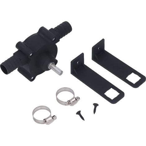 Mini pompe à perceuse électrique pour eau et diesel, usage domestique, auto-amorçante, dispositif de transfert de fluides (1/5)