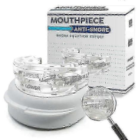 Dispositif de gouttière anti-ronflement pour la prévention de l'apnée du sommeil, le soulagement du bruxisme et l'amélioration du sommeil (1/5)