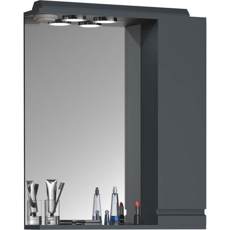 Armoire miroir Bad Spiegel Silora L 71x60x14 - VCM (1/4)
