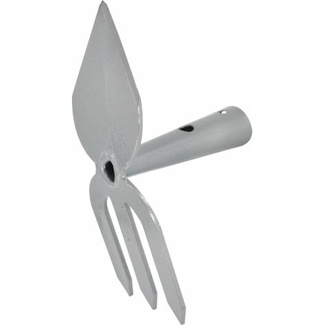Awtools Motyczka Serce Pazurki Nieoprawna - Azadón de mano sin empuñadura, ideal para jardinería, diseño con pazuritas en forma de corazón, preciso, resistente y duradero.