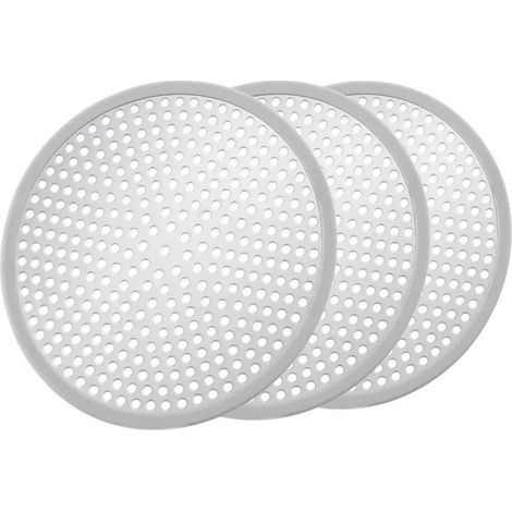 3 Pièces Attrape Cheveux Douche, Filtre Cheveux Douche Baignoire 120 mm, Grille Douche, Filtre Baignoire Anti Cheveux, Grille Baignoire Anti Cheveux, pour Cuisine, Salle de Bains Douche (1/5)