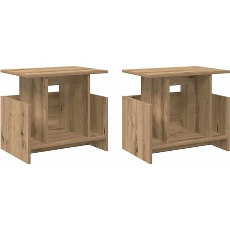 Maison Exclusive - TV-Ständer 2 pcs Artisan-Eiche 50 x 35 x 45 cm