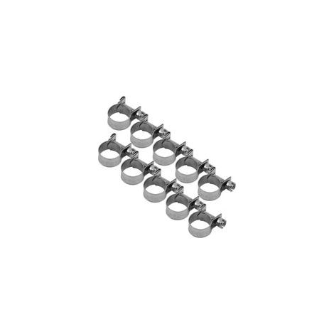 10pcs mini pinces sanitaires en acier inoxydable 304 (13-15 mm) (1/5)