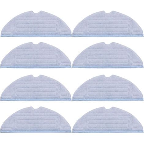 Lot de 8 lingettes de rechange pour Roborock S7 T7S T7S puls G10 accessoires, microfibre douce, lavable et réutilisable (1/5)