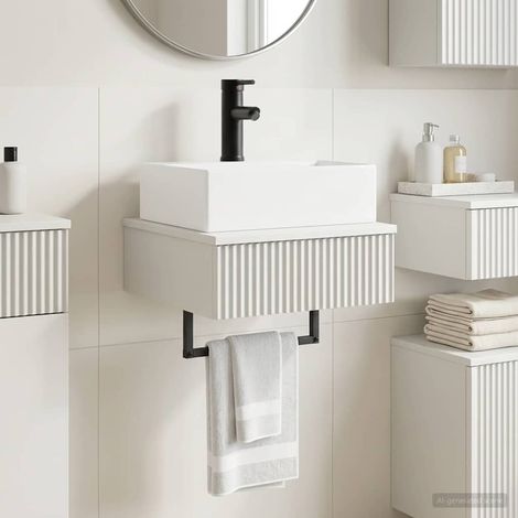 Lavabo de Lavado Montado en la Pared  40 x 41 x 39 cm