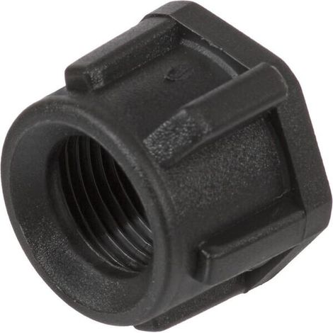 Tuerca de boquilla roscado SW13 color negro Arag ARAG 20001001