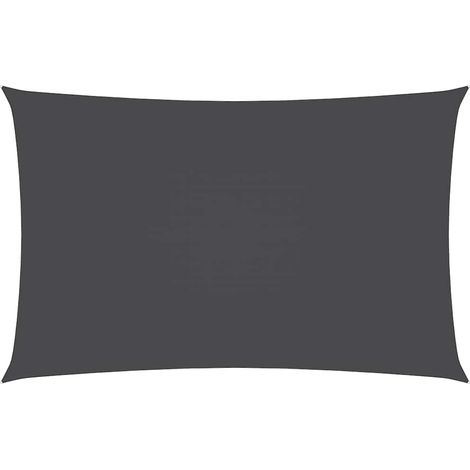 Maison Exclusive - Toldo de vela rectangular tela Oxford gris ant (1/5)