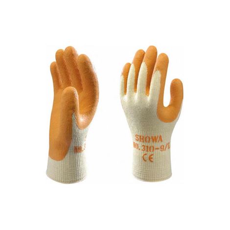 GUANTE CAUCHO  SHOWA 310N T-10 NARANJA - 729060