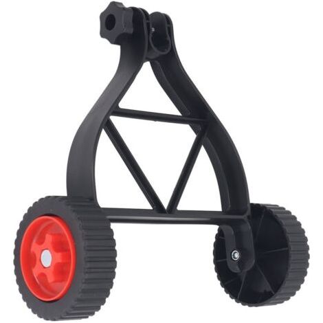 Roue de Support de tondeuse à gazon au Lithium, réglable en hauteur, taille-bordure universelle Portable pour le jardinage (1/5)
