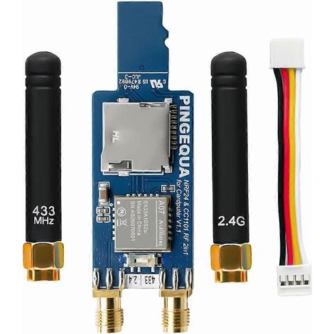 Módulo inalámbrico 3 en 1 M5Stack CardPuter V1.1 CC1101 + ranura para tarjeta MicroSD NRF24L01 (1/5)