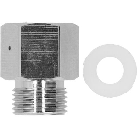 Adaptateur bouteille de gaz TR21.4 vers W21.8-14, alliage zinc, convertisseur pour accessoire de brassage de bière. (1/5)