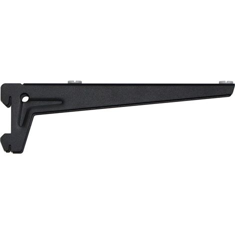 TrendLine Winkelträger 1-reihig/2-reihig schwarz 23 x 5 cm 2 Stück