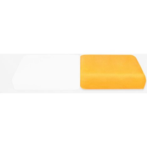 Copricuscino Divano Elasticizzato Varie Misure Copri Seduta 100% Made in Italy 3 Piazze - Giallo