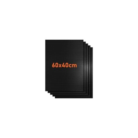Tapis de Cuisson Barbecue 40 60 cm, 5 Pices Gaz/Electrique/Charbon BBQ Tapis four Non Stick Four en Tflon, Rutilisable, Nettoyage Facile et Anti-adhrent, Peut tre coup (1/5)