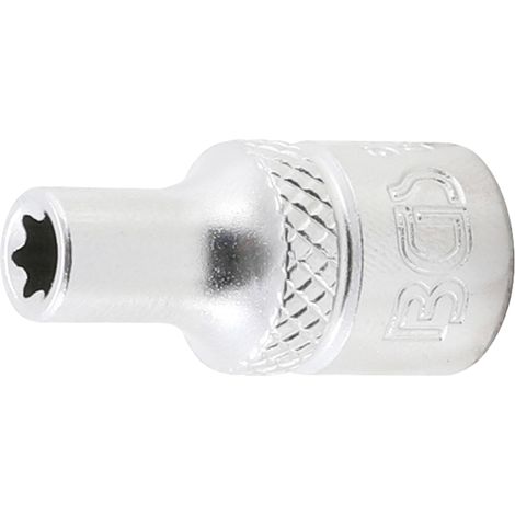 BGS  Vaso  de  impacto  perfil  E  accionamiento  cuadrado  interior  6,3  mm  (1/4")  SW  E5  -  6405