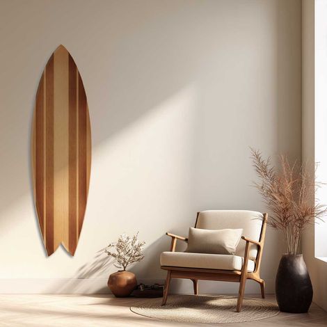 Planche de surf decorative Pacific wood (1/4)
