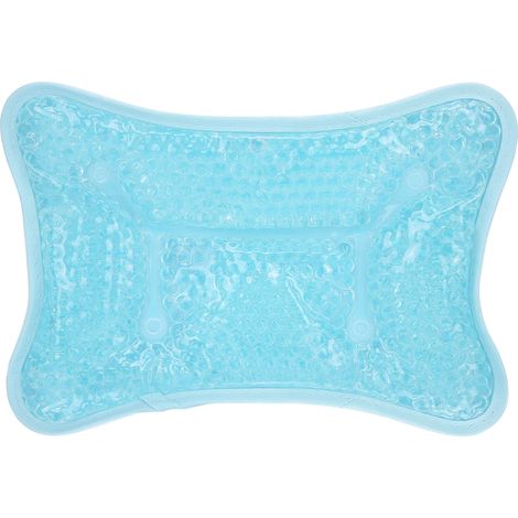 Coussin gel froid et chaud pour cou et épaules, soulagement douleur fatigue, pack compressif bleu. (1/5)
