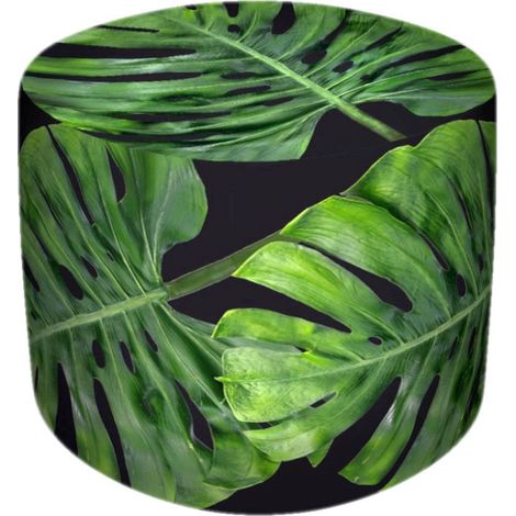 Dekorativer Pouf Eco Galapagos Nacht (1/2)
