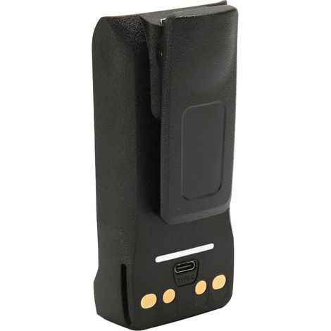 Batterie 3000 mAh 7,2 V pour talkie-walkie avec clip ceinture, compatible avec les radios Motorola PMNN4808A, PMNN4807, PMNN4809, PMNN4810, PMNN4810A et IMPRES R7. (1/5)