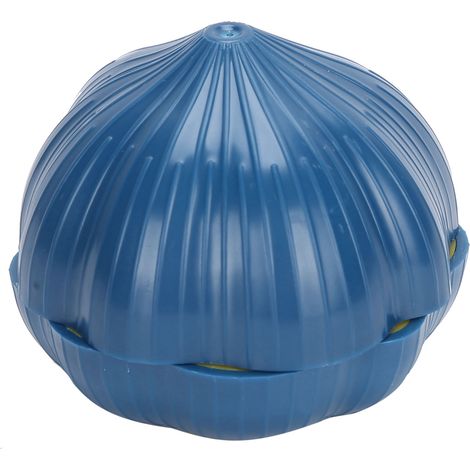 Presse-ail manuelle ménager, écrase-ail, ustensiles de cuisine, bleu foncé (1/5)