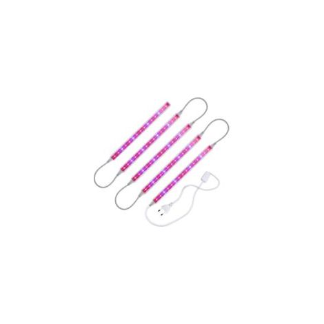 LED-Pflanzenlampe, Pflanzenbeleuchtungsleiste, Blumenlampe, Sukkulentenlampe, T5 6W + Netzkabel - Crezuo