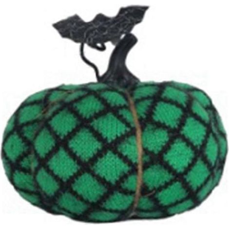 Coussin décoratif citrouille d'Halloween, coussin 3D en peluche, citrouilles décoratives pour la chambre à coucher et la maison en automne, vert (1/5)