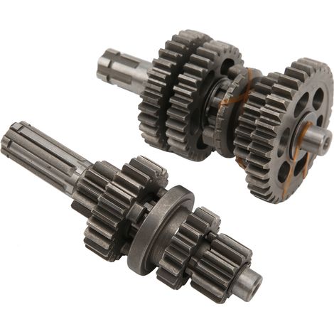 Arbre de transmission principal à 4 vitesses de remplacement pour moteurs électriques à démarrage au pied Lifan 125cc (1/5)