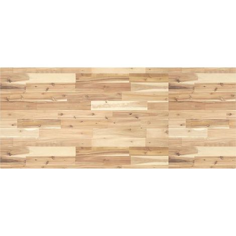 Schreibtischplatte Unbehandelt 140x60x4 cm Massivholz Akazie vidaXL (1/5)
