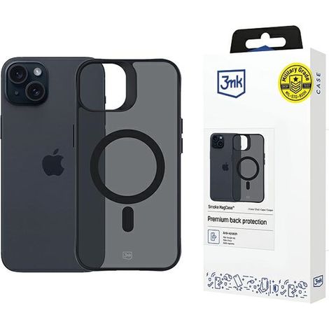 Funda MagCase 3mk color humo para iPhone 15 de Apple (1/5)