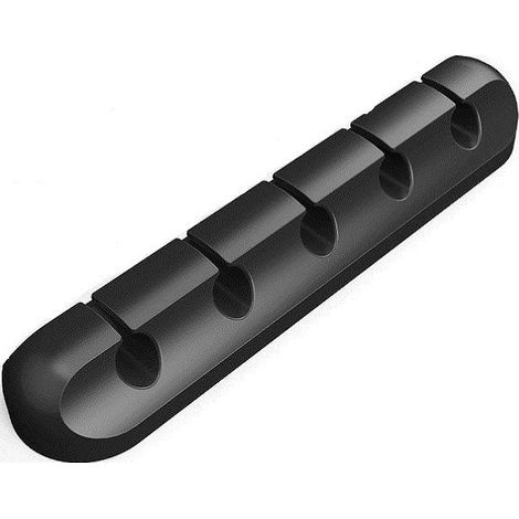 Enrouleur de Câble USB Flexible en Silicone pour Souris, Organisateur de Câbles, Pinces pour Clavier, Protection des Écouteurs 2 pièces (1/5)