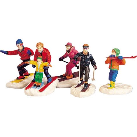 Winter Fun Figurines Set of 5 Réf. 92357