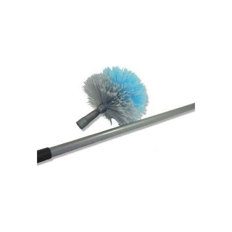 TÃƒÂªte de loup vinyl avec manche mÃƒÂ©tal tÃƒÂ©lescopique - 85/150cm