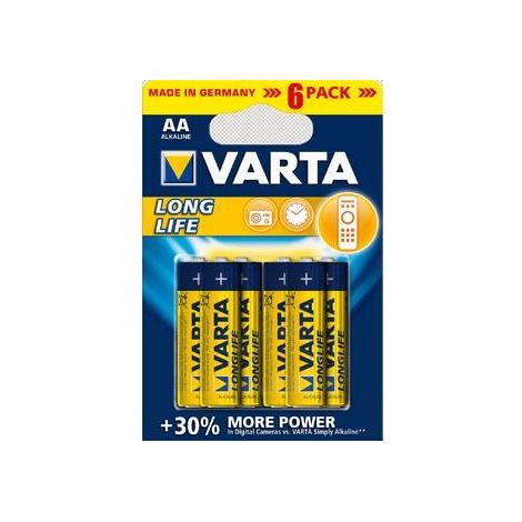 VARTA - 4106101436 - LONGLIFE PILES ALCALINES A… (1/4)
