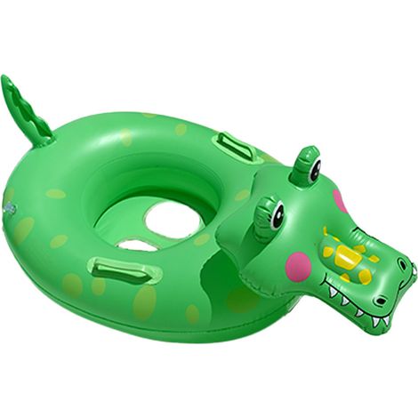 FENOPLASTICABouée de natation bébé gonflable - Modèles animaux mignons, siège intégré, 0-5 ans (1/3)