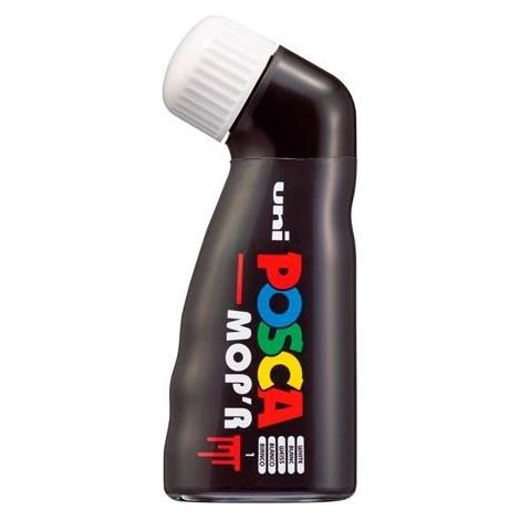 UNIBALL MARCADOR POSCA MOP´R PC-22 NO PERMANENTE PUNTA REDONDEADA 3-19 MM BLANCO