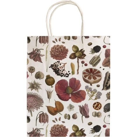 Borsa decorativa A5 STBAG127 Semi e fiori