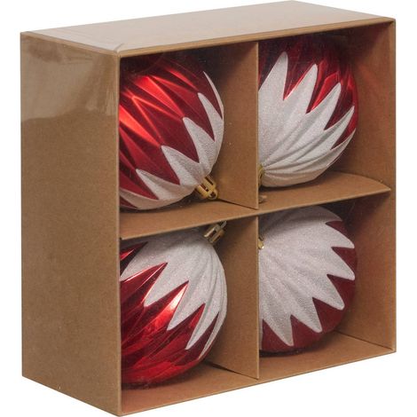 Bdn plast x4 rg/bl 80mm - Feeric lights & christmas